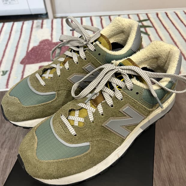 (270) 스톤아일랜드 x 뉴발란스 574 레거시 그린