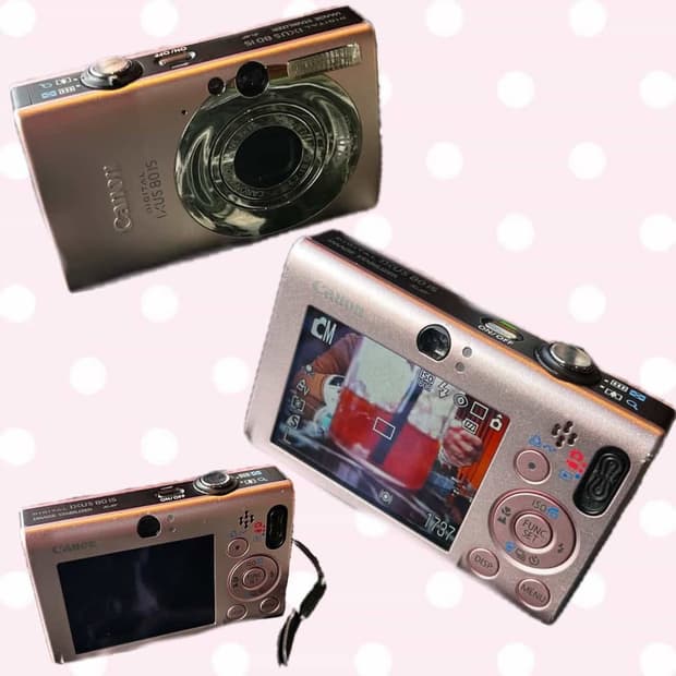 장원영 리사 디카!! 캐논 익서스 80is 핑크 *한글*