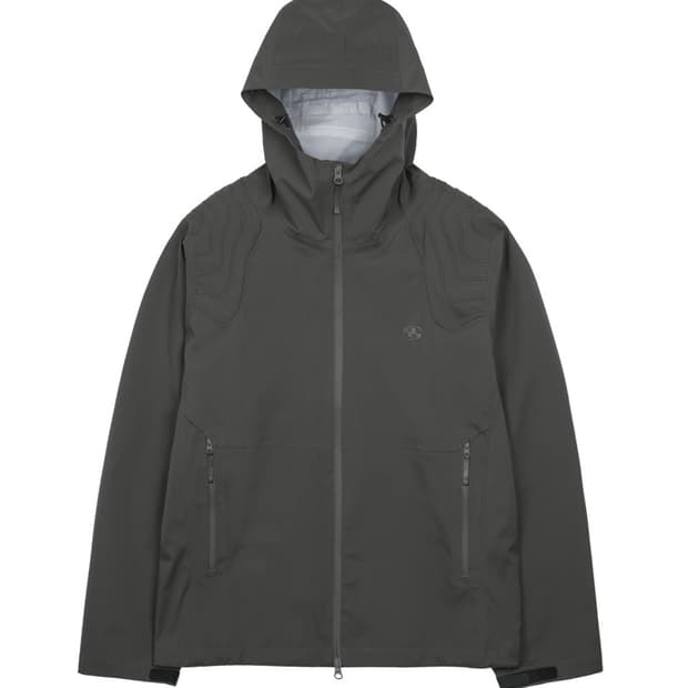 산산기어 ALEA SHELL JACKET [CHARCOAL]