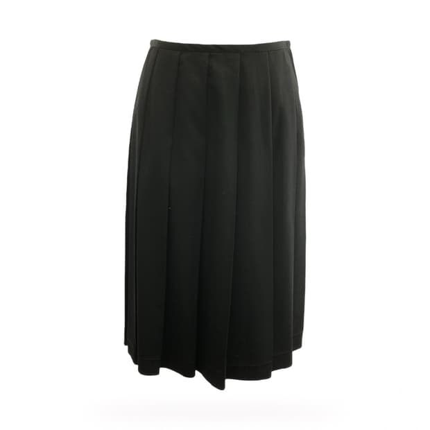 꼼데가르송 basic pleated skirt