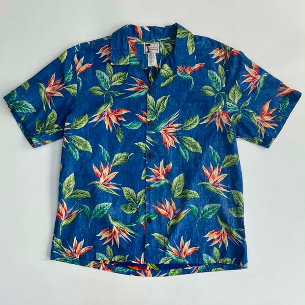 [XL] Made in Hawaii 알로하 트로피칼 하와이안 셔츠