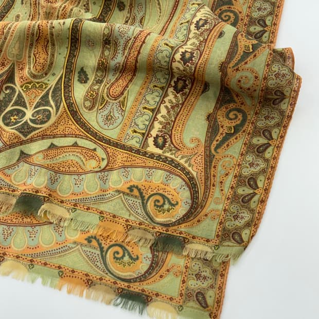 에트로 울 실크 숄