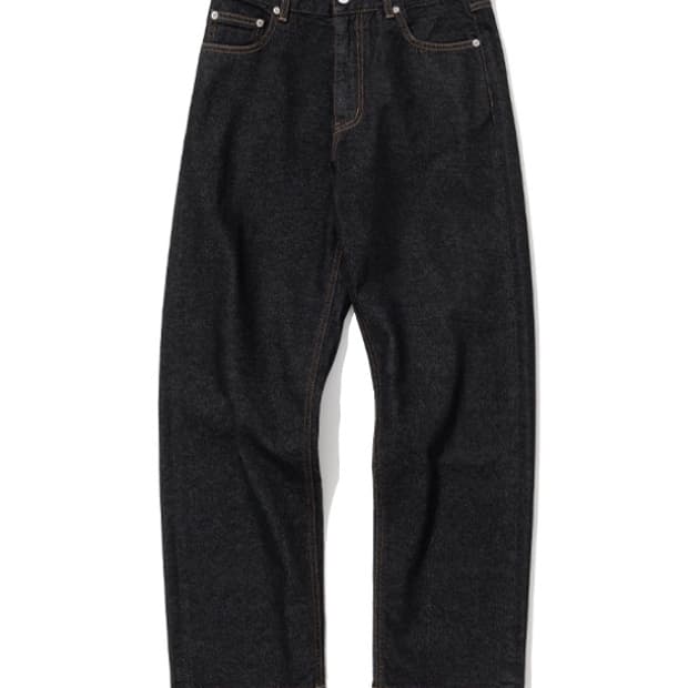 M] 유니폼브릿지 컴포트 데님팬츠 블랙 원 워시