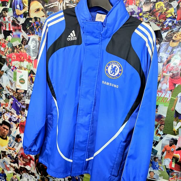 아디다스 08-09 첼시 바람막이 트랙자켓