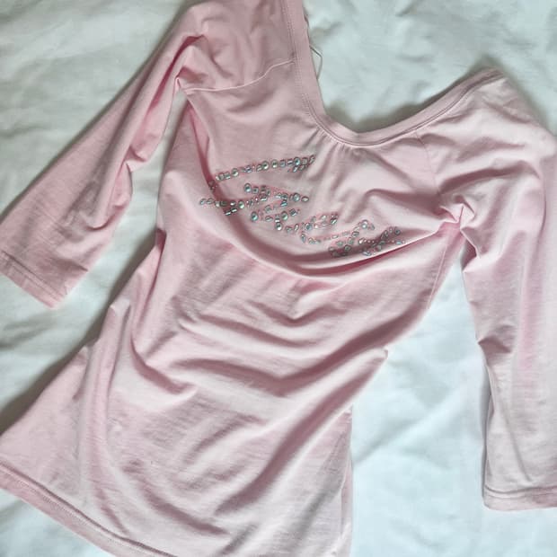 Guess y2k half long sleeve