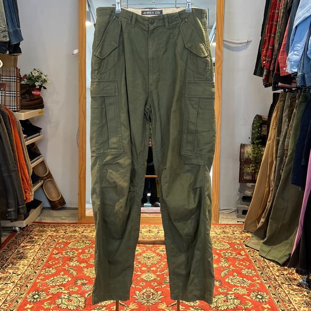 [L] 아비렉스 빈티지 M65 카키 필드팬츠