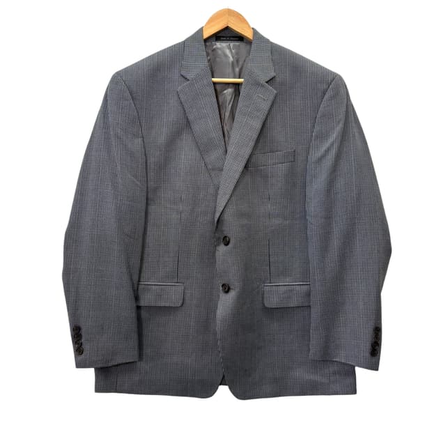 랄프로렌 체크 투버튼 블레이저