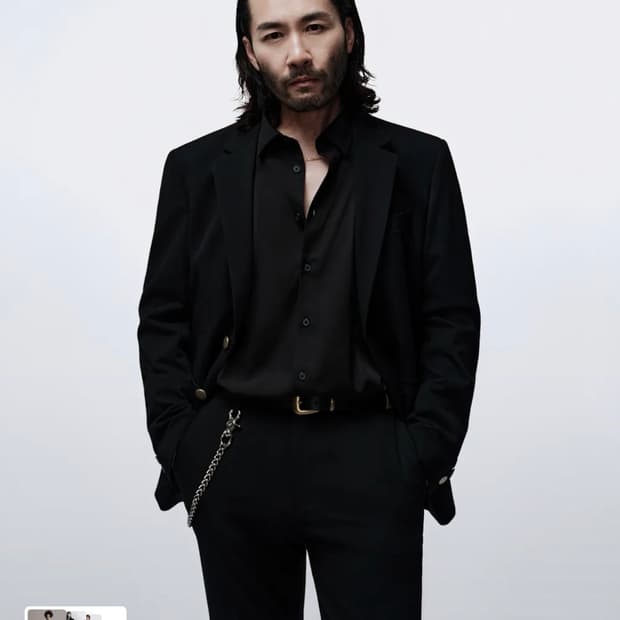 [L]노홍철 럭키 가이 블레이저 무탠다드