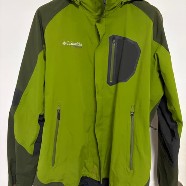 콜롬비아 티타늄 고어텍스 바람막이 자켓