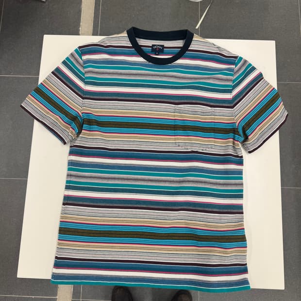 NOAH Stripe Pocket T-shirts