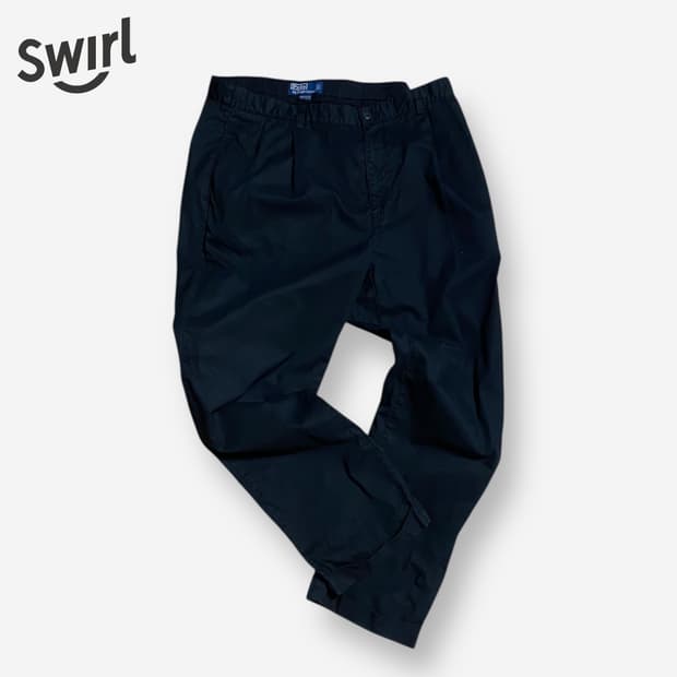 🌊Polo hammond pants black