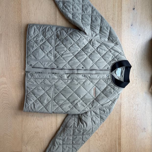 Thisisneverthat globe quilted jacket