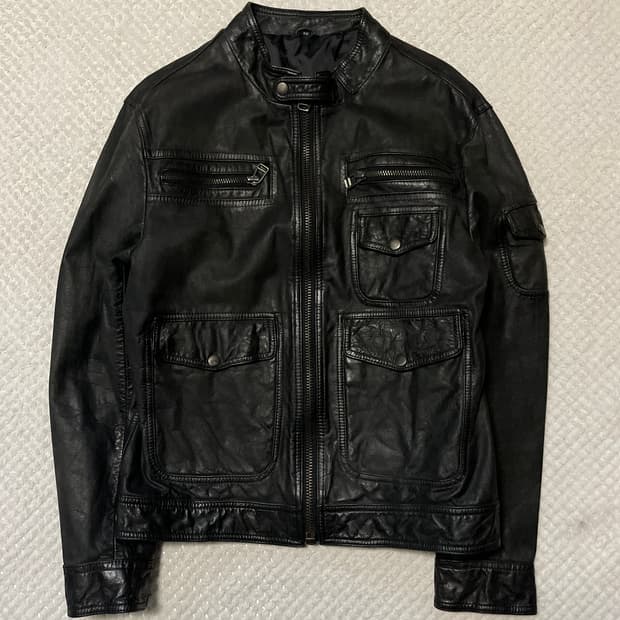 [50] L'homme en cuir 웨스턴 무드 소가죽 포켓 레더