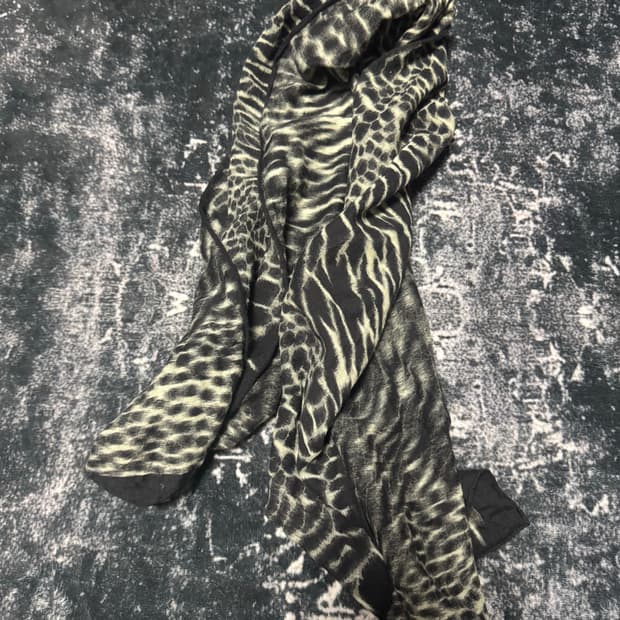 Leopard Zebra Design Scarf