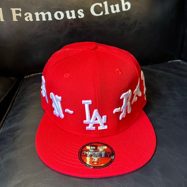 뉴에라 59FIFTY LA 레드 볼캡 7 3/8