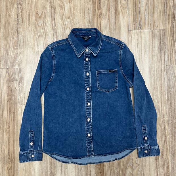 게스 데님 셔츠 S 우먼스