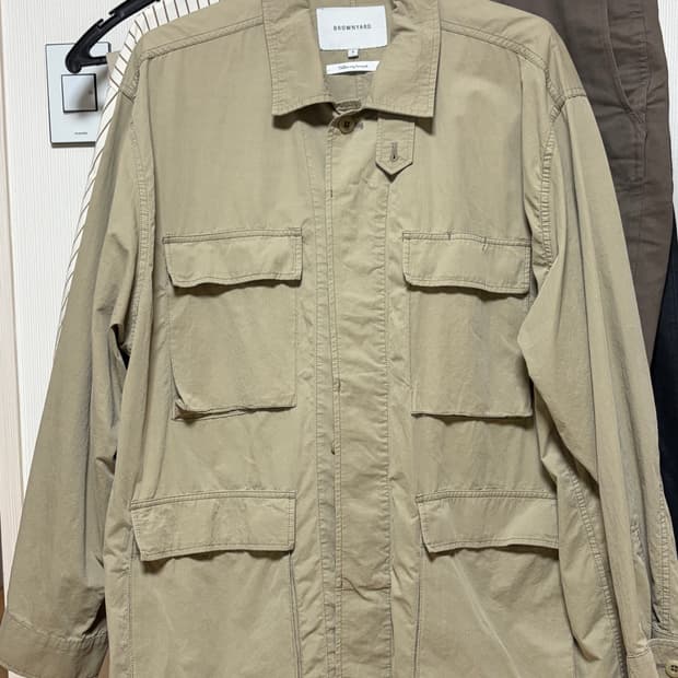 브라운야드 워시드 bdu 자켓