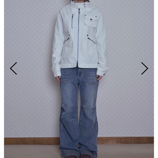 허그유어스킨 Semi boots-cut denim pants M