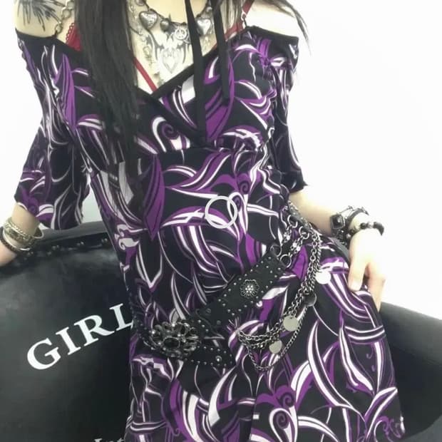 구매))큐빈티지 원피스 