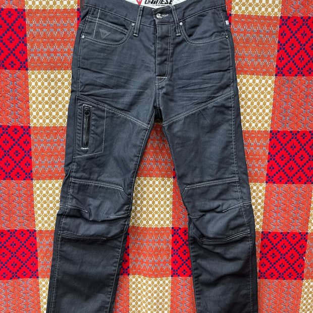 다이네즈 d tec 블랙 라이딩 데님 팬츠  30사이즈