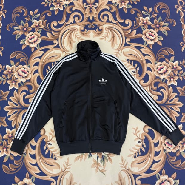 (L)00s 아디다스 Adidas 파이어버드 트랙탑 져지(블랙,실버)