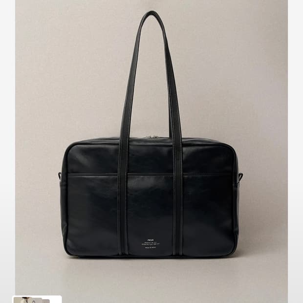 노이에 레더보스턴백 미디움