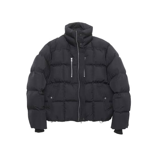알렌느 인시젼 하이넥 덕 다운 자켓 블랙 2사이즈 새제품