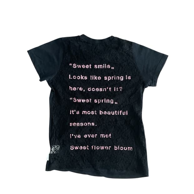 백 레이스 시스루 티