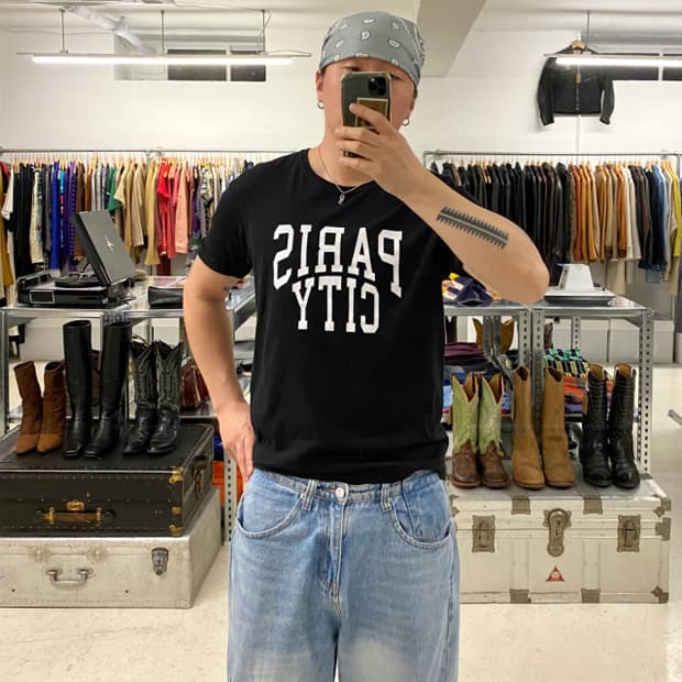 BEAMS paris city t-shirts 뉴욕 시티 오마쥬