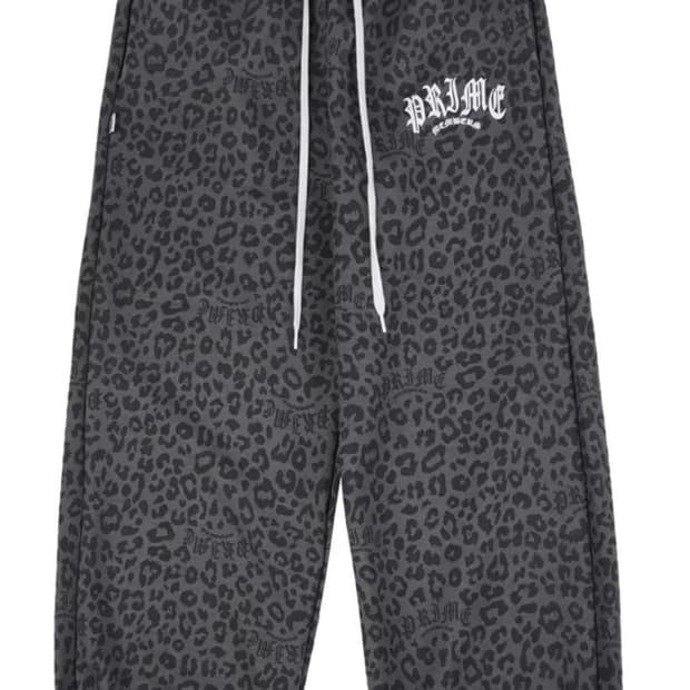 프라임멤버스 레오파드 팬츠 