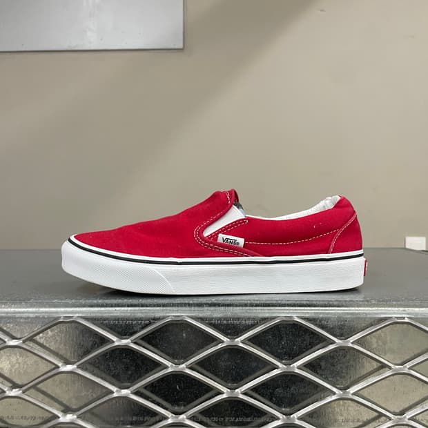 반스 클래식 슬립온 레드 245