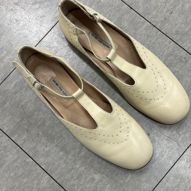 90s dries van noten mary jane shoes