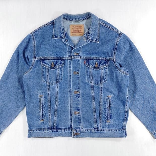 90년대 리바이스 70507-0389 트러커 데님자켓 L