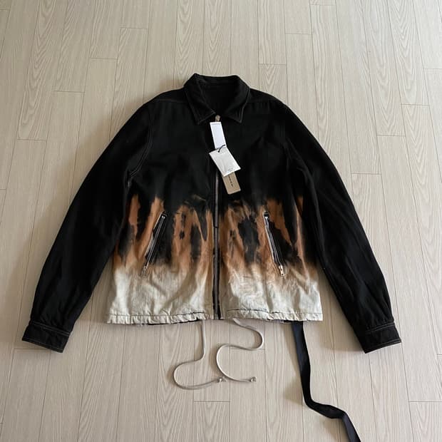 [L] 릭오웬스 다크쉐도우 집 프론트 자켓 블랙/테라