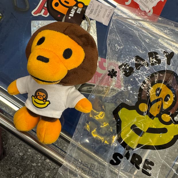 베이프 베이비마일로 키체인 새상품 