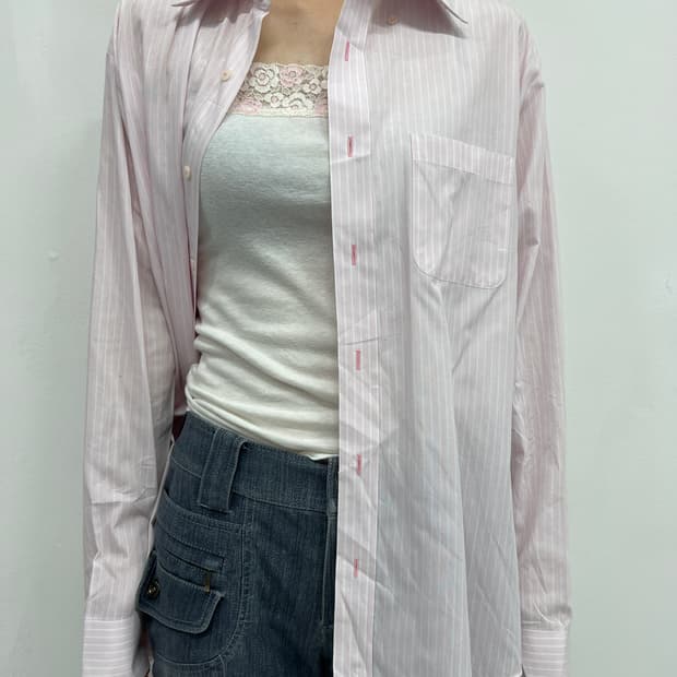 pink lace sleeveless