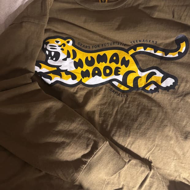 [L]휴먼메이드 롱슬리브 올리브 카키