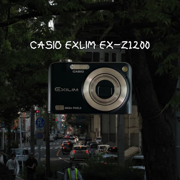 카시오 엑슬림 EX-Z1200 빈티지디카 디지털카메라