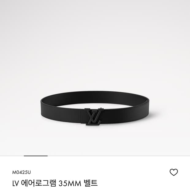 루이비통 에어로그램 벨트