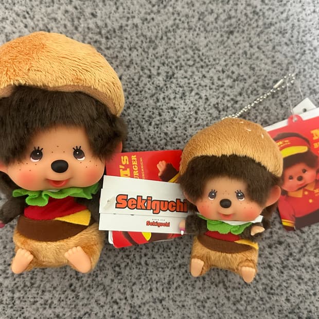 햄버거몬치치 인형, 키링 세트