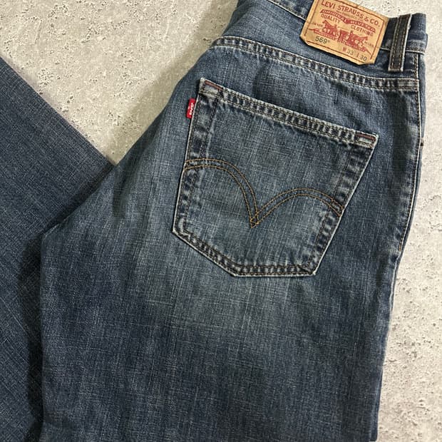 00s LEVI'S 569 루즈 스트레이트 /705