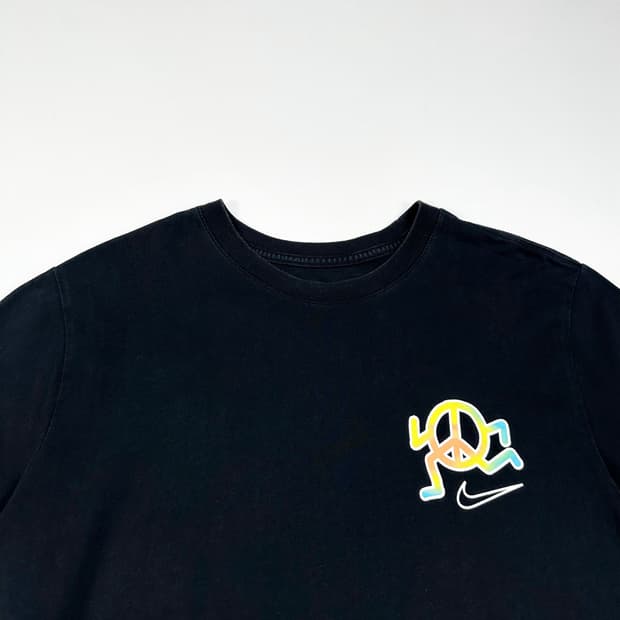 나이키 nsw 스탠다드 블랙 반팔티 (XXL)