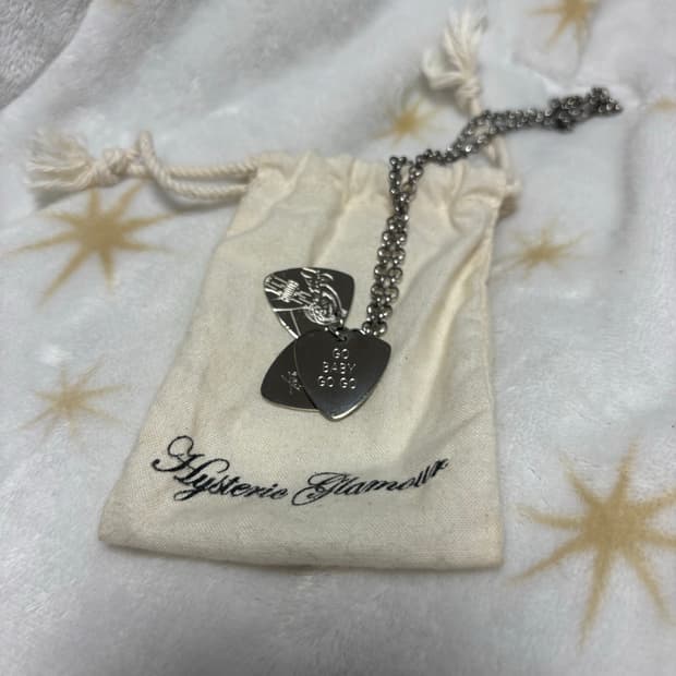 히스테릭 글래머 피크 목걸이