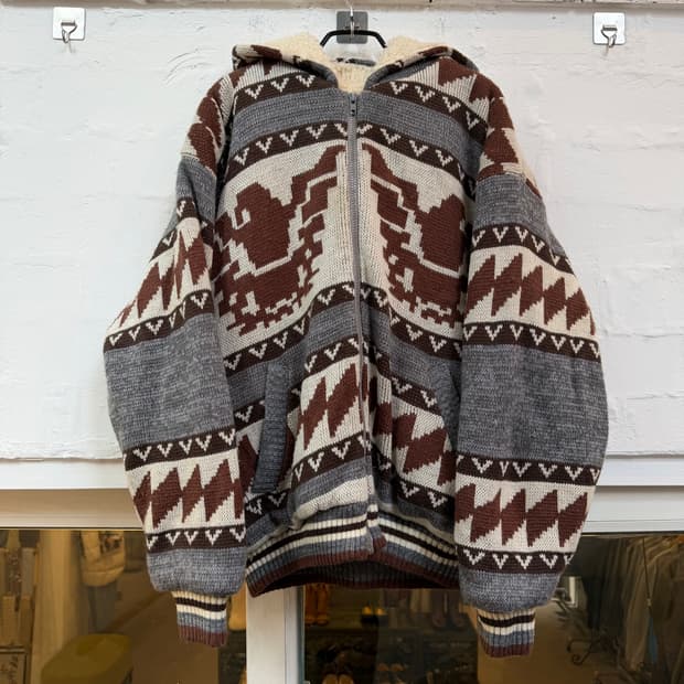 Kearney house 코위찬 후리스 후드 집업 L