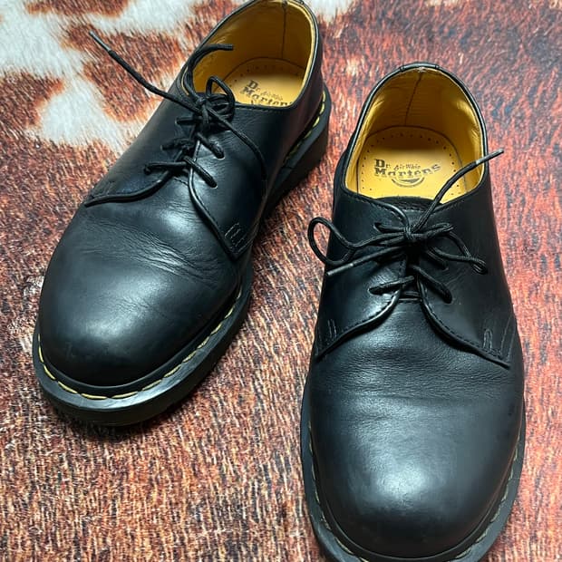 [250] 닥터마틴 1461 블랙 3홀 더비 로퍼