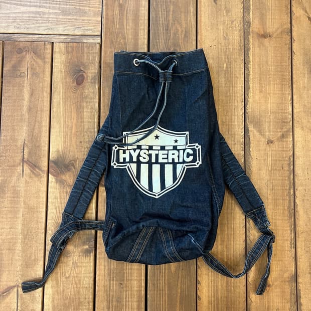 히스테릭글래머 데님 백팩