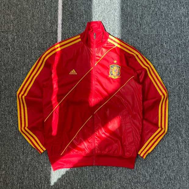 아디다스 12-13 스페인 국대 트랙탑 바람막이