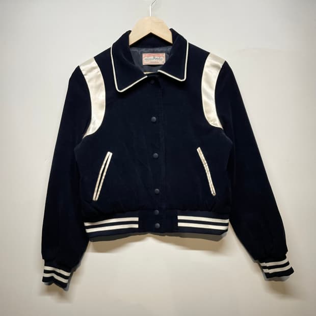 반원 아틀리에 코듀로이 바시티 자켓