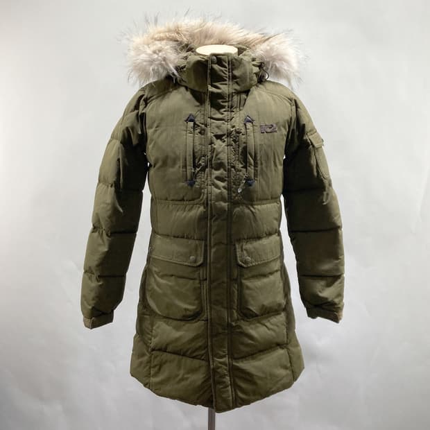 K2 앨리스 여성덕다운패딩자켓 카키 90 