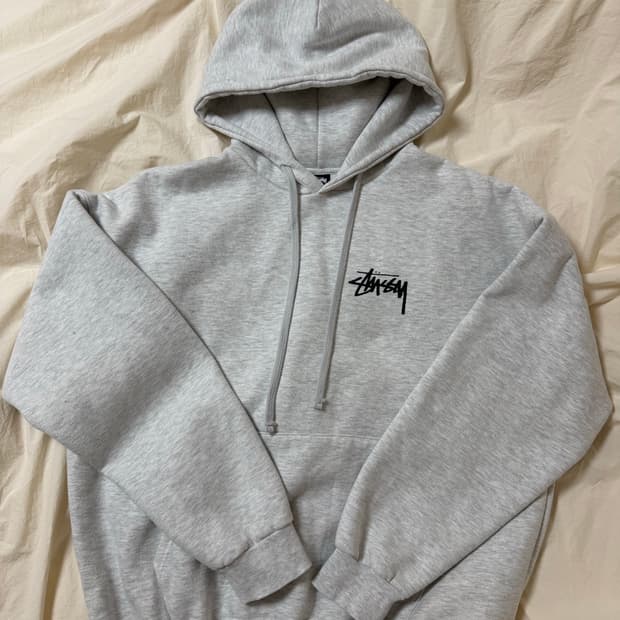 스투시 백염 캘리포니아 오버핏 후드